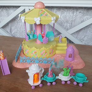 Vintage My Little Pony - Petite Ponies Prancing Pretty Carousel